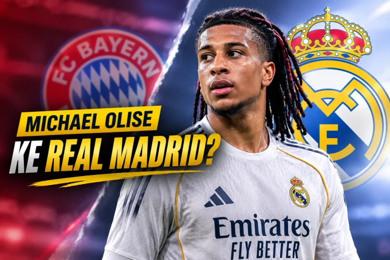 Michael Olise Dikabarkan Ingin Gabung Real Madrid, Bayern Munich Terancam Kehilangan Bintang.webp
